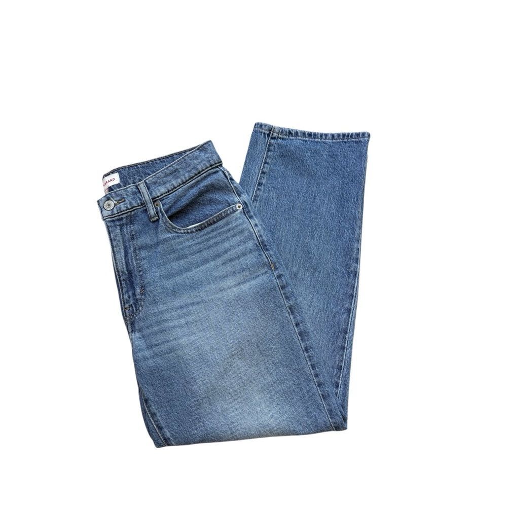 Lucky Vintage High Rise Mom Denim Faded Jeans Size 4